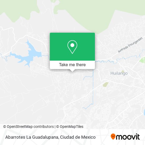 Abarrotes La Guadalupana map