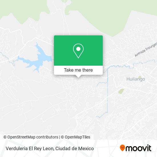 Verduleria El Rey Leon map