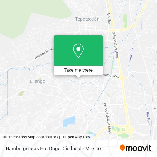 Hamburguesas Hot Dogs map