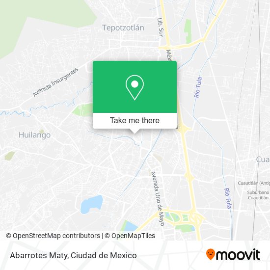 Abarrotes Maty map