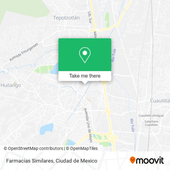 Farmacias Similares map