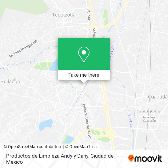 Productos de Limpieza Andy y Dany map