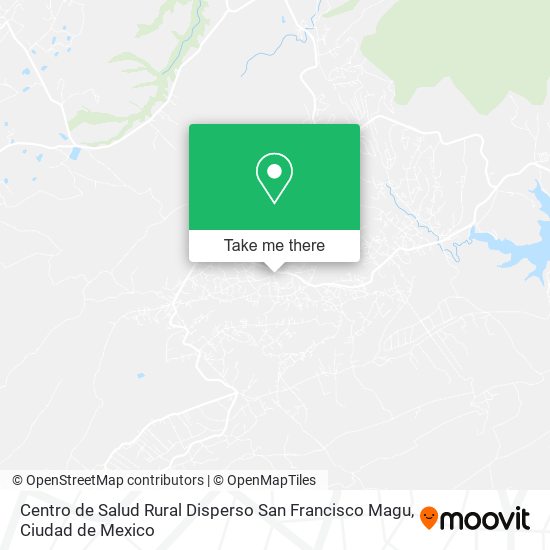 Centro de Salud Rural Disperso San Francisco Magu map