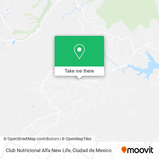 Club Nutricional Alfa New Life map
