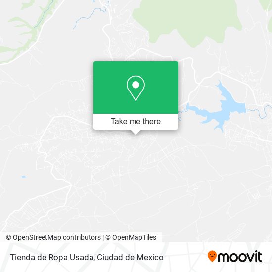 Tienda de Ropa Usada map