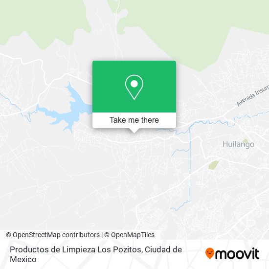 Productos de Limpieza Los Pozitos map