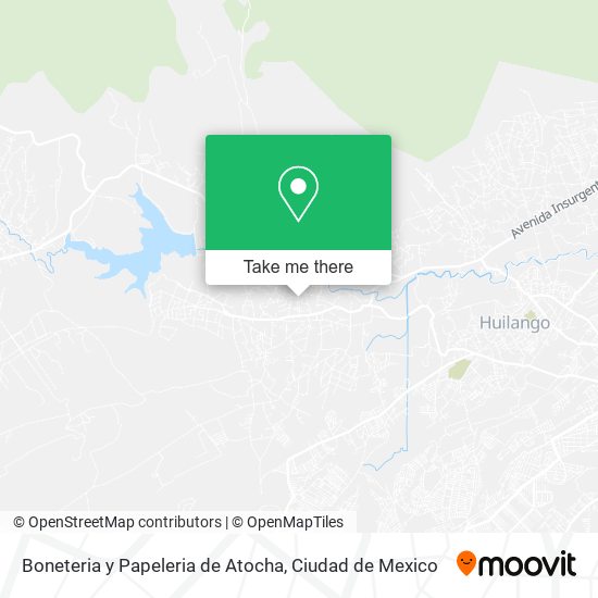 Boneteria y Papeleria de Atocha map