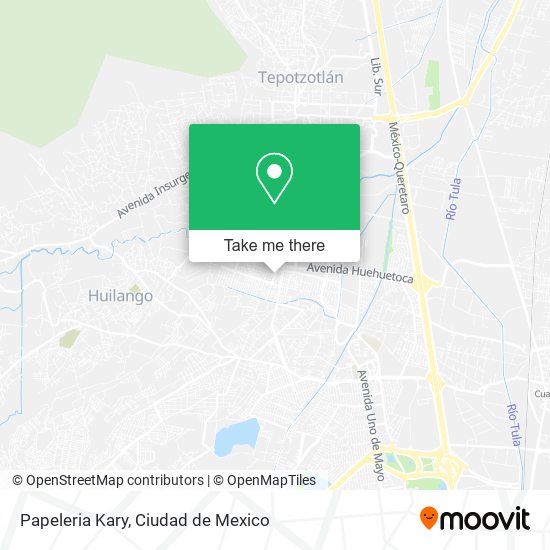 Papeleria Kary map