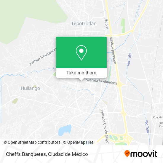 Mapa de Cheffs Banquetes