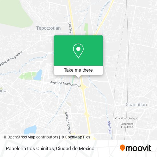 Papeleria Los Chinitos map