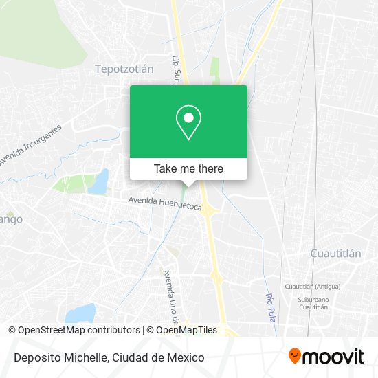 Deposito Michelle map