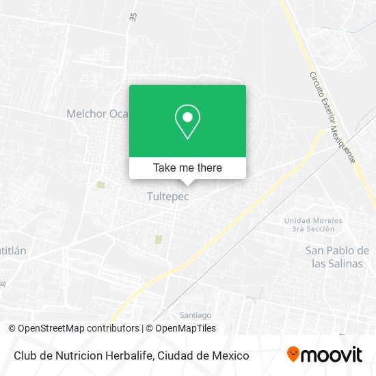 Mapa de Club de Nutricion Herbalife