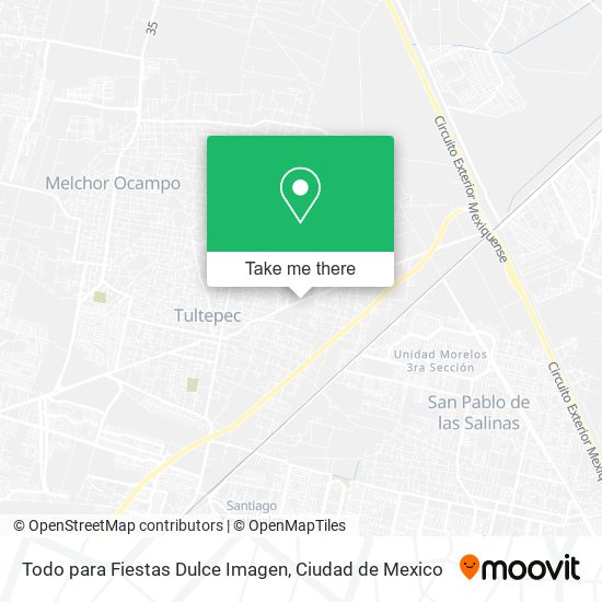 Mapa de Todo para Fiestas Dulce Imagen