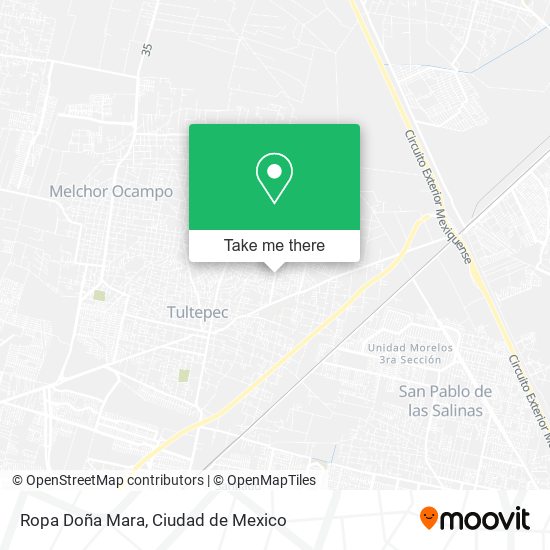 Ropa Doña Mara map