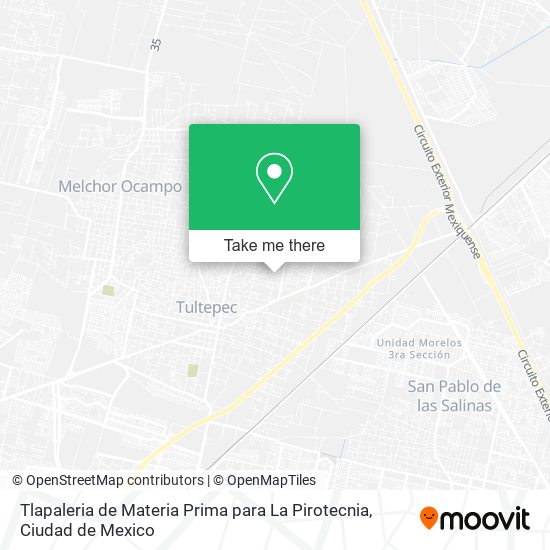 Tlapaleria de Materia Prima para La Pirotecnia map