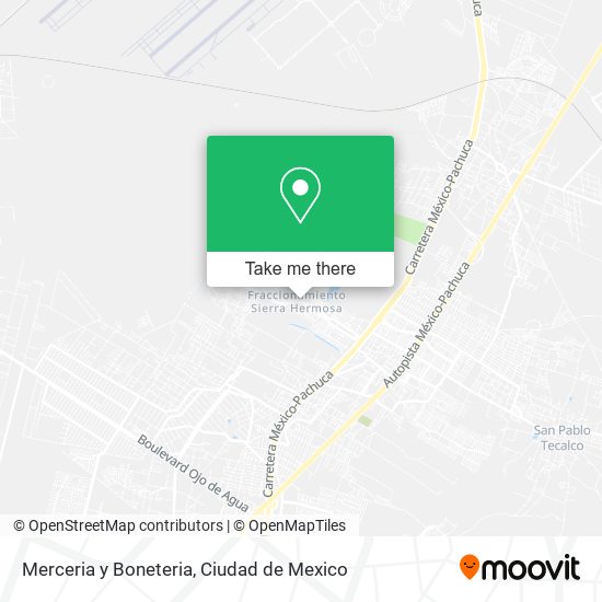 Merceria y Boneteria map