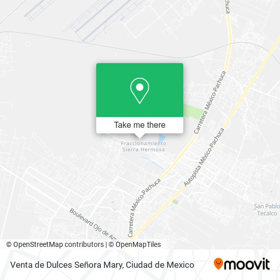 Venta de Dulces Señora Mary map