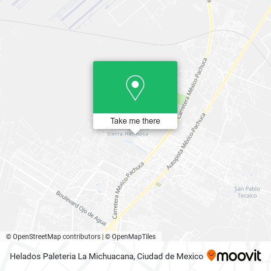 Helados Paleteria La Michuacana map