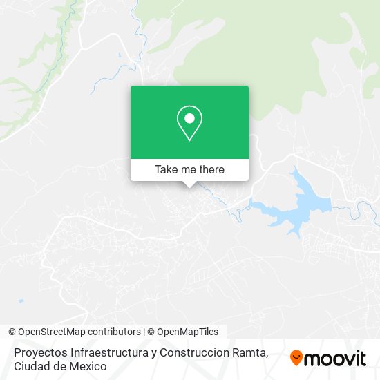 Proyectos Infraestructura y Construccion Ramta map