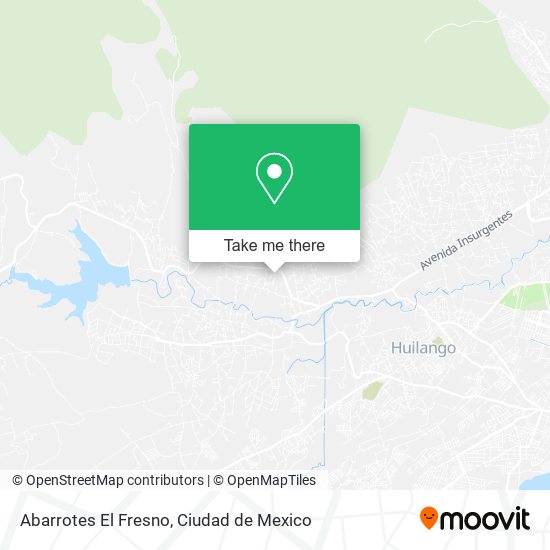 Abarrotes El Fresno map