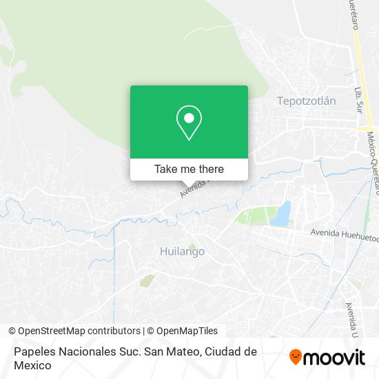 Papeles Nacionales Suc. San Mateo map