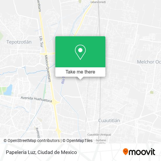 Papeleria Luz map