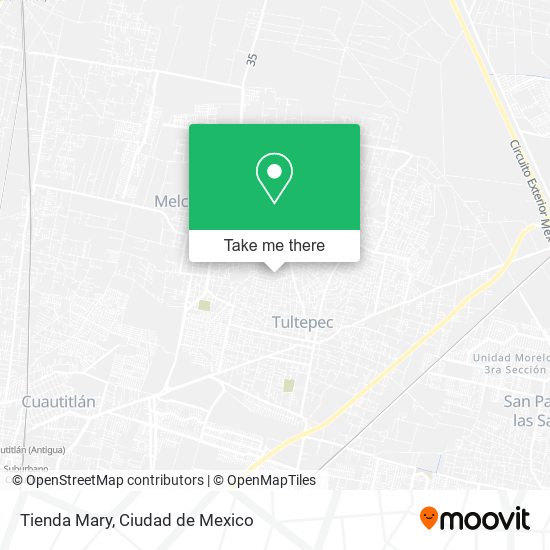 Mapa de Tienda Mary