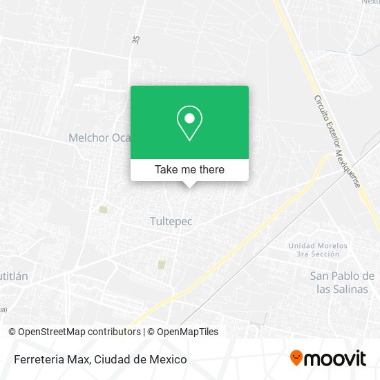 Mapa de Ferreteria Max