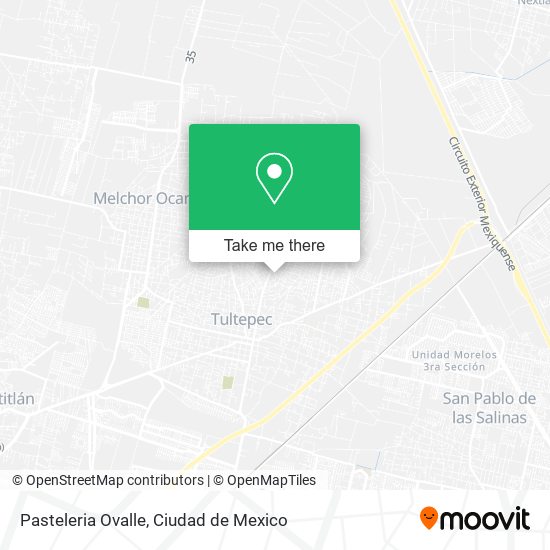 Pasteleria Ovalle map