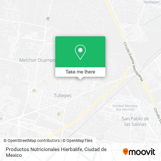 Productos Nutricionales Hierbalife map