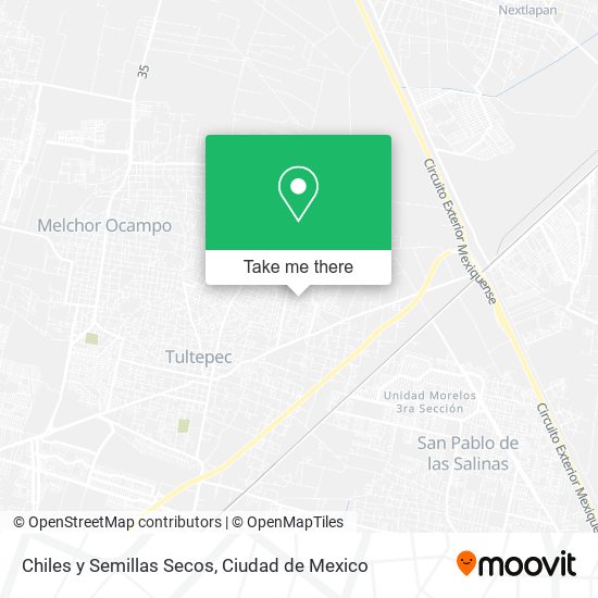 Chiles y Semillas Secos map