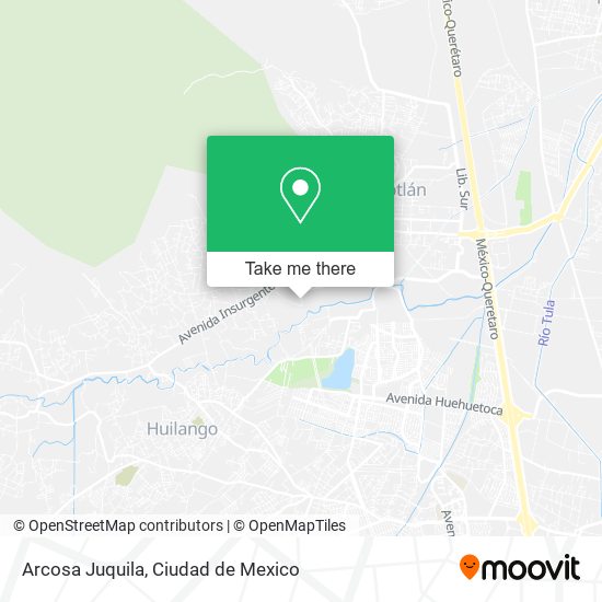 Mapa de Arcosa Juquila