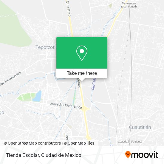 Mapa de Tienda Escolar