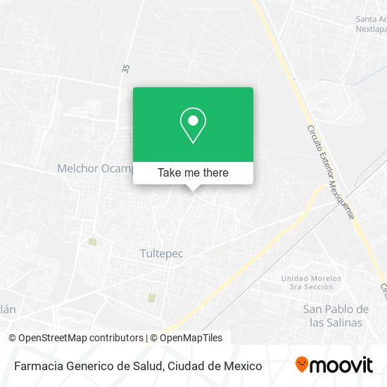 Farmacia Generico de Salud map