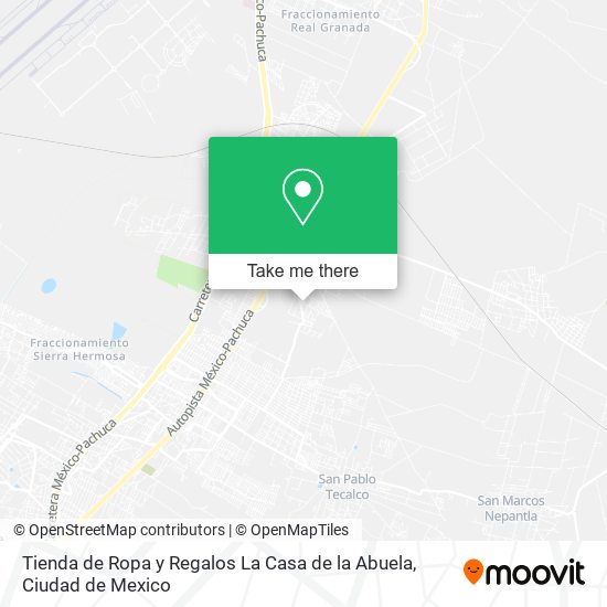 Tienda de Ropa y Regalos La Casa de la Abuela map