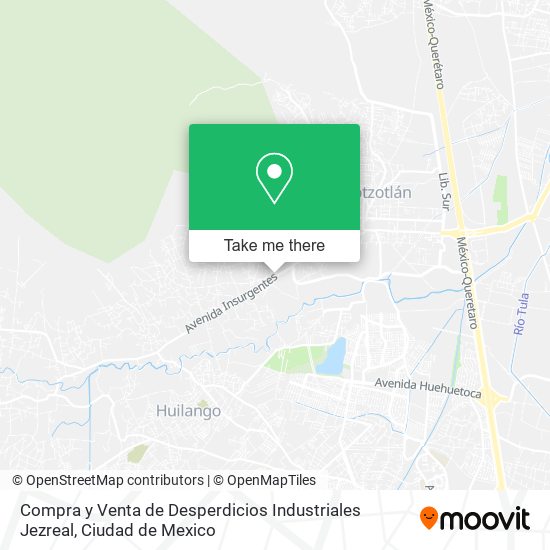 Compra y Venta de Desperdicios Industriales Jezreal map