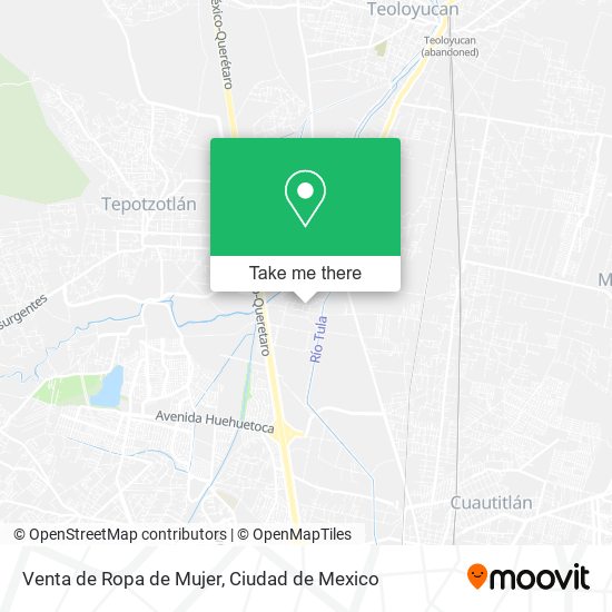 Venta de Ropa de Mujer map