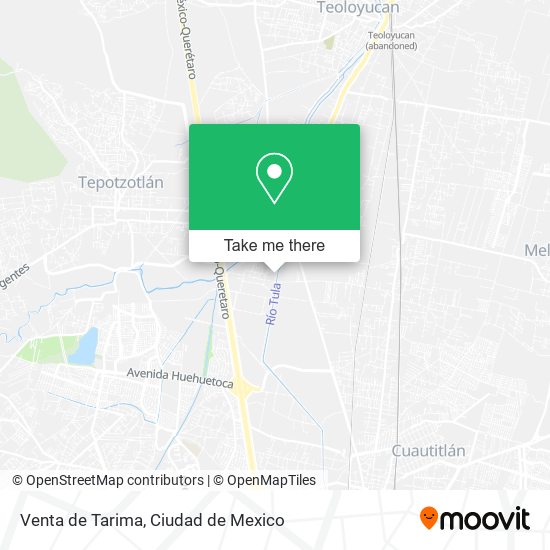 Mapa de Venta de Tarima