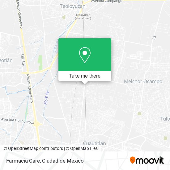 Mapa de Farmacia Care