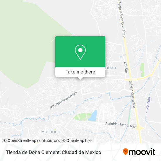 Tienda de Doña Clement map