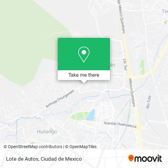 Lote de Autos map