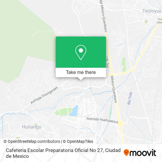 Cafeteria Escolar Preparatoria Oficial No 27 map