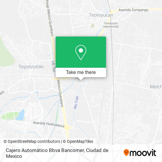 Cajero Automático Bbva Bancomer map