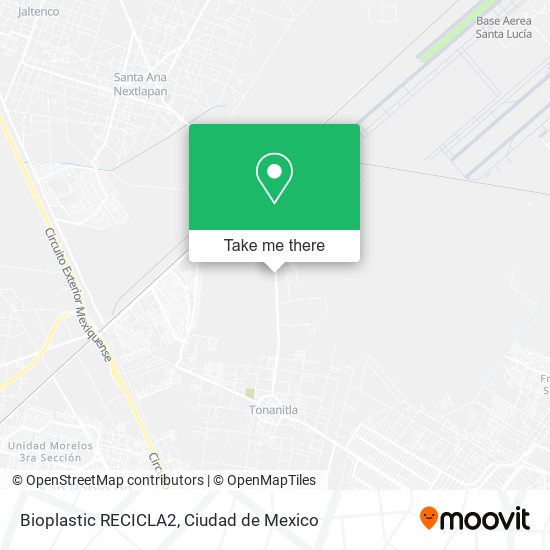 Bioplastic RECICLA2 map