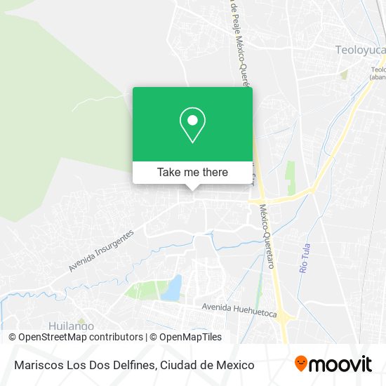 Mariscos Los Dos Delfines map