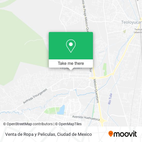 Venta de Ropa y Peliculas map