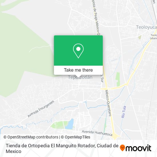 Tienda de Ortopedia El Manguito Rotador map