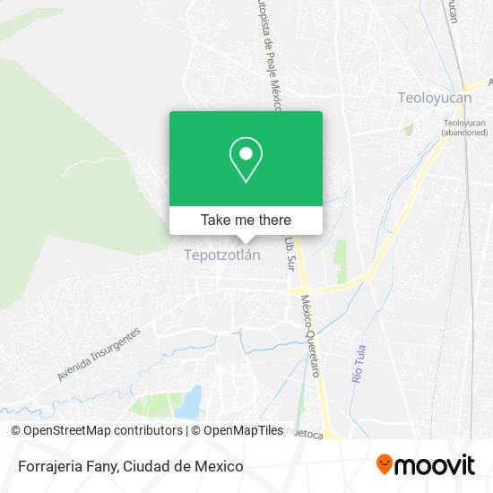 Forrajeria Fany map