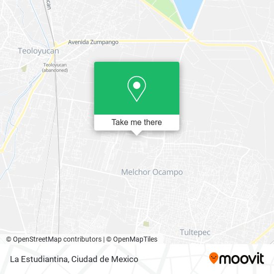 La Estudiantina map