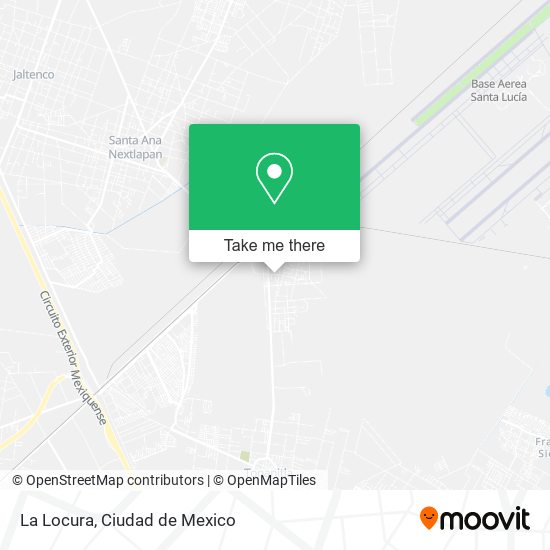 La Locura map